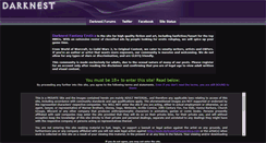 Desktop Screenshot of darknestfantasyerotica.com